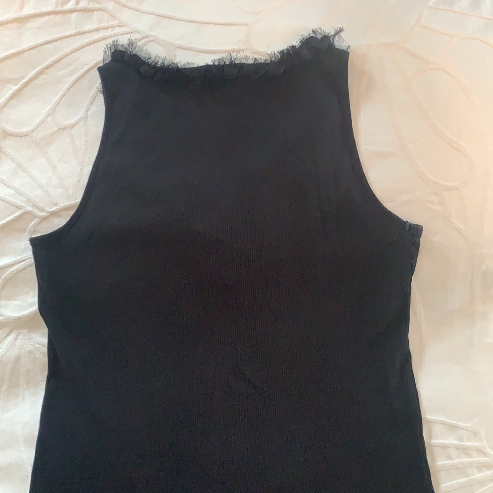 Nine West Ruffle Tank Top - Picture 3 of 6